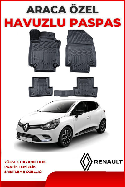 ko kaliteoto Renault Clio 4 2013-2014-2015-2016-2017-2018-2019 Model Araca Öz...