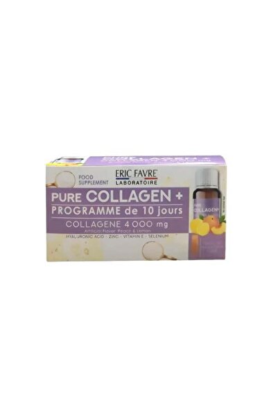 Eric Favre Pure Collagen Peach and Lemon Flavor 10 Ampoules
