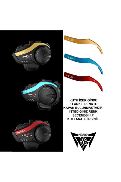 Genel Markalar Micro CMMK-06 6 Kişilik Motosiklet Kask Bluetooth Intercom Seti - HND Sağlam