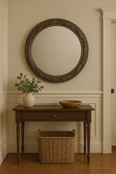 Ömür Avize ZEYNEP eskitme desenli kasa ayna