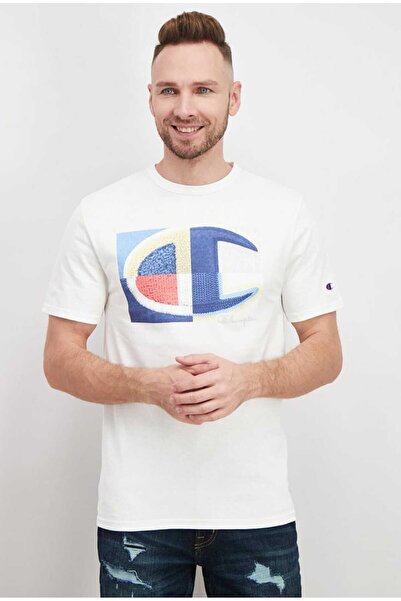 Champion Tshirt Big Logo Beyaz C