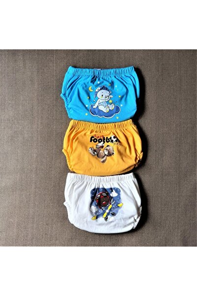 bonbonetti chocolate baby&kids Sızdırmaz Yıkanabilir 3'lü Kombin Sevimli Hayv...