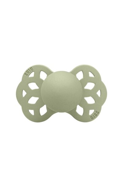 Bibs Suzeta Infinity, Silicon, Tetina Simetrica, 6 Luni +, Sage