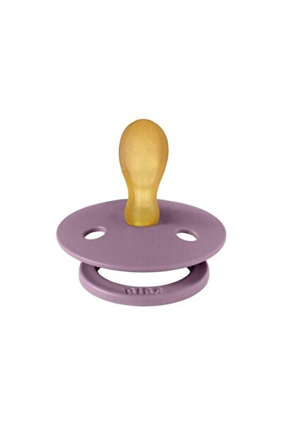 Bibs Suzeta Colour Latex, tetină simetrică, 6 luni+ mov,