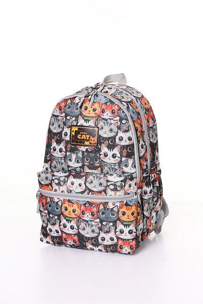D'VERS Paint Patterned 3-Piece School Bag Set