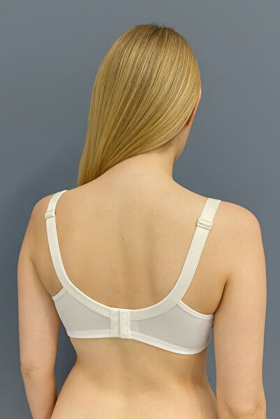 WİYONA Жіночий білий бюстгальтер з м'якою підкладкою