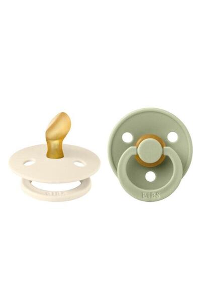 Bibs Σετ 2 Suzete Colour Latex, Ανατομική Θηλή, 0+ Μηνών