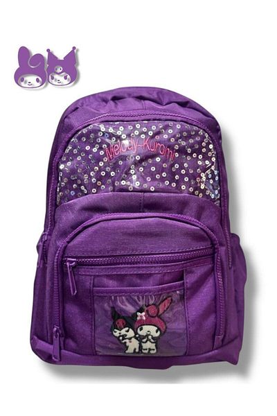 Markahit Probag Melody Kuromi 3-Piece School Bag Backpack Lunchbox Pen Holder Plush Toy Gift