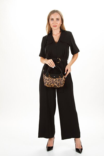 Newish Polo Women's Leopard Tiger Small Hand and Shoulder Bag