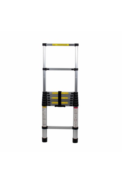 Z-Tools Scară telescopică din aluminiu, 1 secțiune, 9 trepte, 2,6 m lungime / ZLN 3162