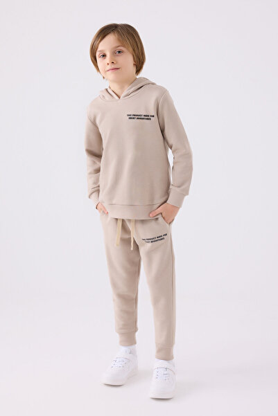 Rolypoly Boy's tracksuit set - sand
