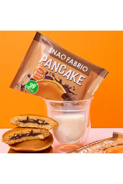 SNAQ FABRIQ Pancake with Chocolate Filling No Sugar Added 10x45g