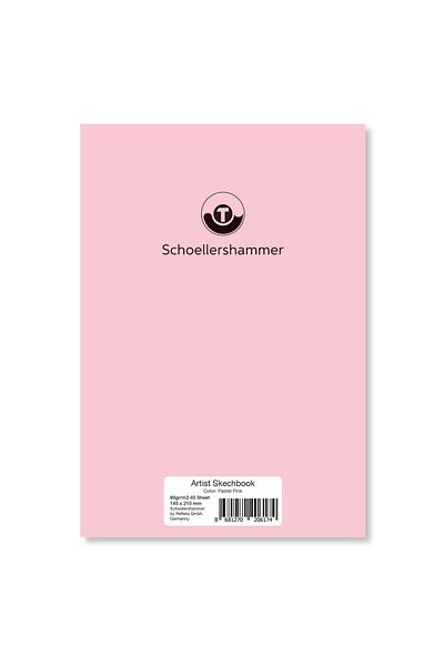 Schoellershammer Sketchbook Sketchbook 90 g A5 30 Sheets Pastel Pink
