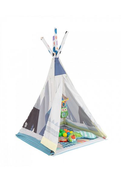 Kikka Boo KikkaBoo Teepee play tent with 2in1 Adventure Boy activity mat
