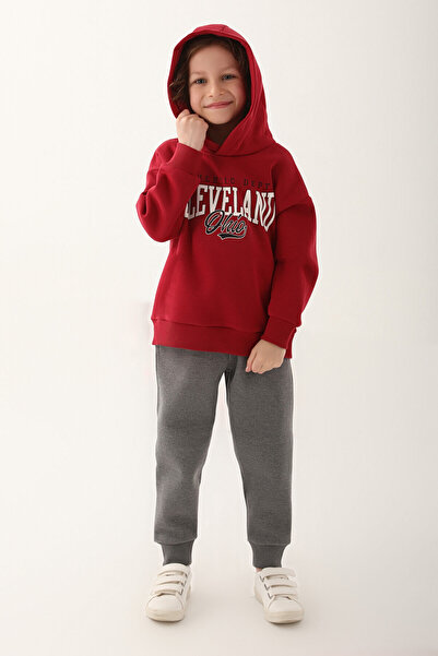 Rolypoly Boy's tracksuit set - burgundy