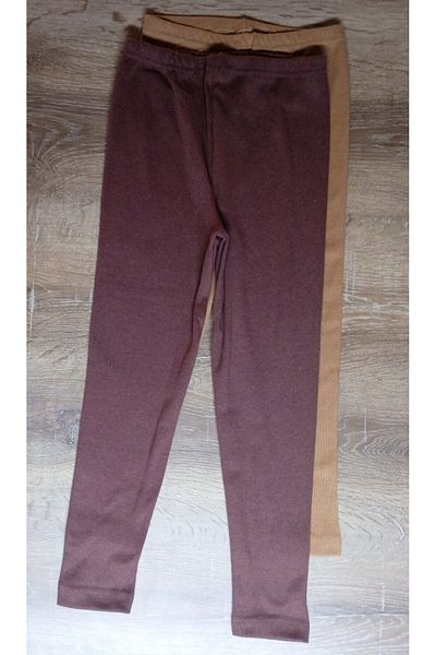 Fun Kids 2-Pack Ribbed Camisole Children's Leggings 7-8 Years