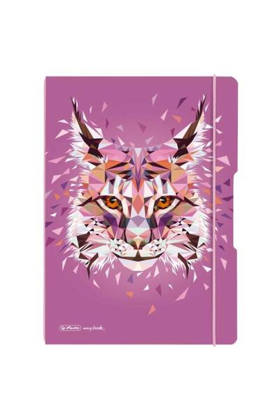 Herlitz Класьор my.book flex A4, 2 броя х 40 листа, хартия 80гр/м2, с диктофо...