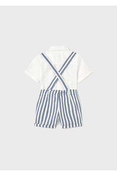 MAYORAL Baby Shorts and Shirt Set with Bow Tie