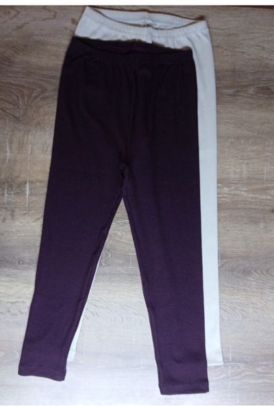 Fun Kids 2-Pack Ribbed Camisole Children's Leggings 7-8 Years