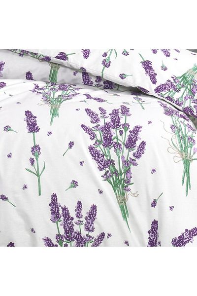 Pucioasa Crepe linen 1 person, 100% cotton, Lavender