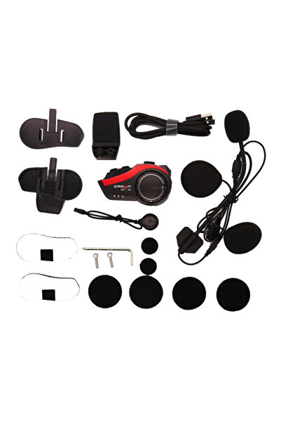 Genel Markalar Micro CMMK-06 6 Kişilik Motosiklet Kask Bluetooth Intercom Seti - HND Sağlam