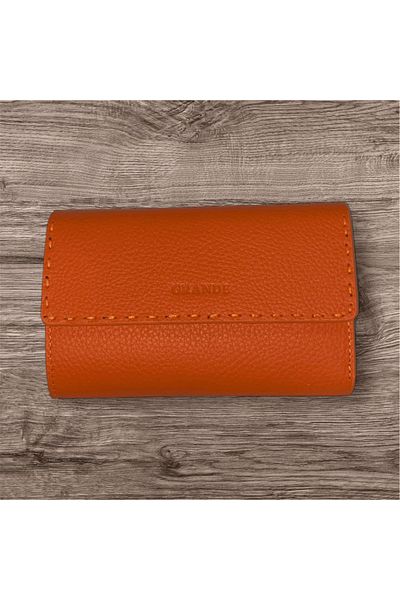 Grande Women's Genuine Leather Multi-Eye Wallet Black