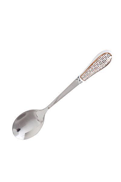 Shuer European Stainless Steel Coffee Spoon Tea Spoon With Ceramic Handle