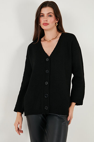 Lela Regular Fit V-Neck Buttoned Knitwear Cardigan Cardigan 4616229