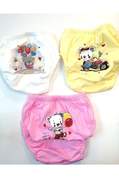 Genel Markalar 3lü Kız Alıştırma Külodu 3numara