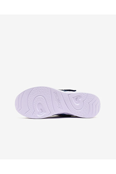 SKECHERS HEART LIGHTS BOOGIE LOVE Büyük Kız Çocuk Lacivert Işıklı Spor Ayakkabı 303257L NVMT