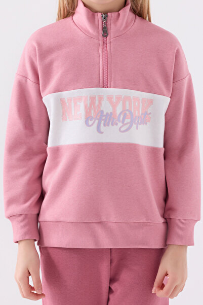 Rolypoly Girl's Pink Tracksuit Set