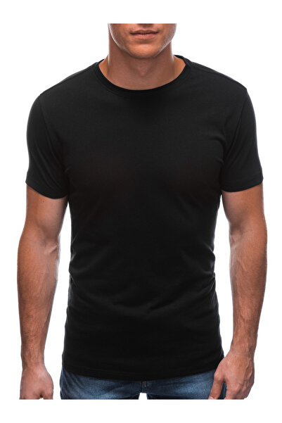 Edoti Basic-T-Shirt für Männer - Schwarz EM-TSBS-0100