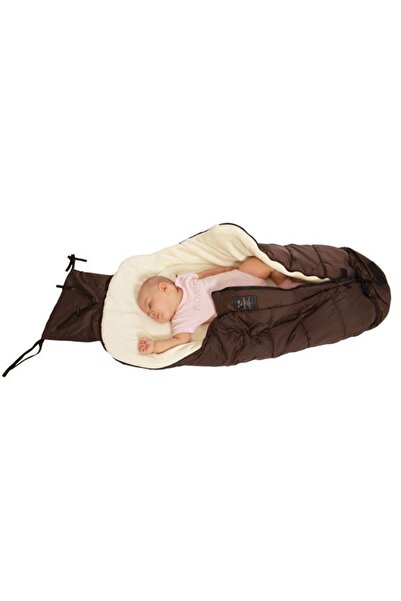 Cangaroo Fluffy 3-in-1 winter bag, 94 x 45 cm, Brown