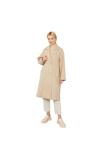Levidor Women's Oversize Unlined Cashmere Coat