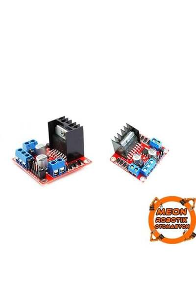 Meon Robotik Otomasyon L298N DC ve Step Motor Sürücü Kartı