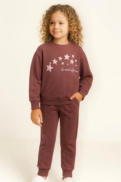 My Hanne Star Printed Girl's Suit 20452