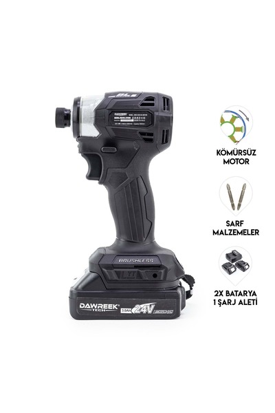 Dawreek Torklu Vidalama BLACK – Akülü Torklu Somun Sıkma Makinesi