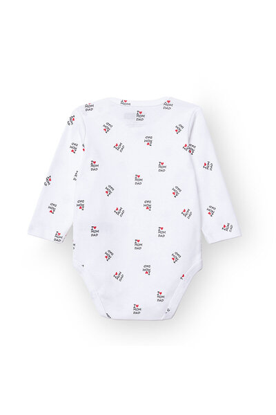 ebebek Hello Baby Unisex Uzun Kol Body Çıtçıtlı Yaka