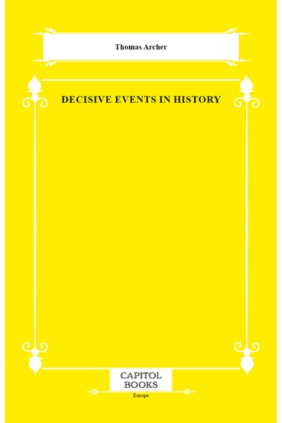 PAPER BOOKS Decisive Events in History