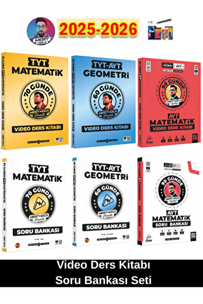Mert Hoca Yayınları 70 Günde Tyt Mat Soru-Video+90 Günde Ayt Mat Soru-Video-6...