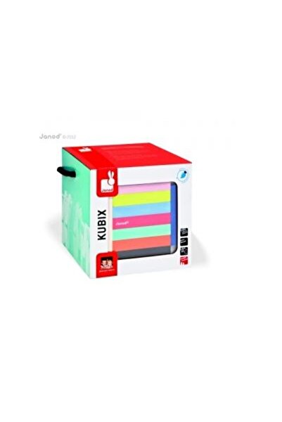 Janod Set plachete din lemn - Kubix (100 bucati) -