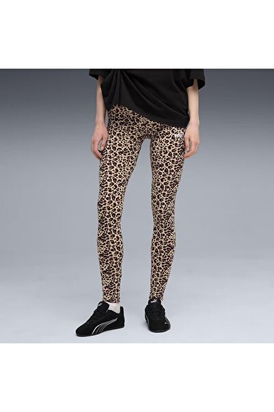 Puma Essentials Animal Print Kadın Tayt