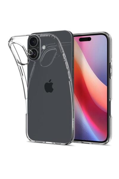 Spigen Husa pentru Apple iPhone 16, Spigen, Liquid Crystal, Transparenta