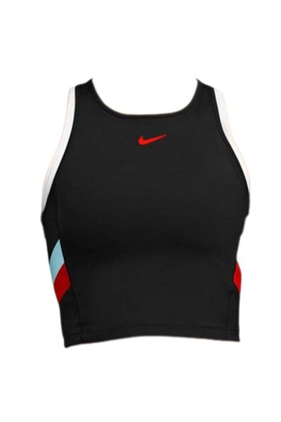 Nike W NK CLRBK STRIPE CROP TANK