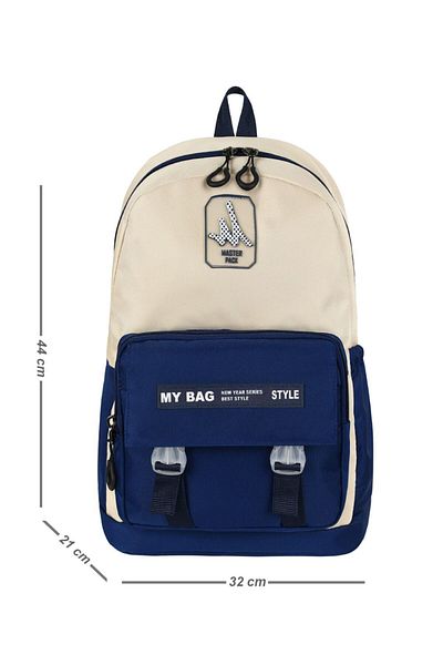 AlphaClub Bag Large Size Water Repellent Fabric Unisex Laptop Travel School & Backpack
