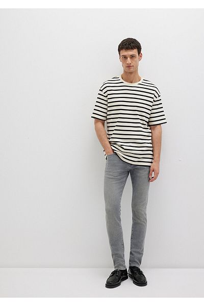 Mavi Kvnç Black Light Gray Jean Trousers 83703