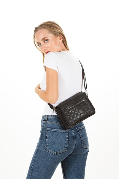 Newish Polo Women's Black Soft Dream Hand and Shoulder Bag