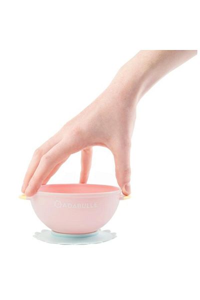 Badabulle Set 5 bowls and 3 colorful spoons
