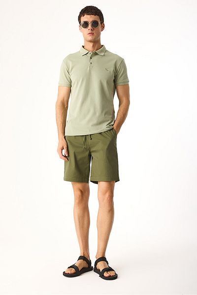 VENA Martin Slim Fit Polo Collar Pique T-Shirt
