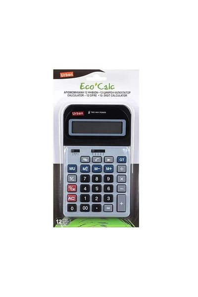 divendi-ro 12 Digit Calculator, Floating Decimal Point, 1 battery included, silver